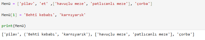 List mutability example